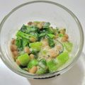 tamago大好き's cooksnap of when they made つるむらさきと納豆のネバネバあえ☆.