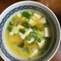 ちゃぎー's cooksnap of when they made かぼちゃとあげさんの味噌汁.