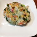 ばたみそーぱん☆'s cooksnap of when they made 大量消費！パセリとはんぺんの洋風おやき.