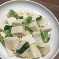 Yokchina's cooksnap of when they made ５分で簡単♪　豆腐とセロリの中華風炒め.