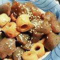 まぶたん's cooksnap of when they made 竹輪とコンニャクで絶品！きんぴら.