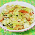 ふうはっちゃん's cooksnap of when they made さつま揚げとキャベツのバター醤油炒め.