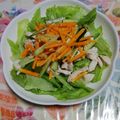 くネコまろす's cooksnap of when they made ピーナッツバターかぼちゃとささみのサラダ.