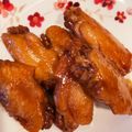 yuktab's cooksnap of when they made 手羽中の旨煮.