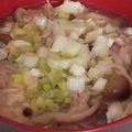 ヨシヨッシー's cooksnap of when they made 鶏肉としめじのかきたまあんかけにゅうめん.
