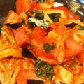 hiromi_ja's cooksnap of when they made 切って和えるだけ トマトキムチナムル.