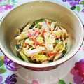 ♪としクック♪'s cooksnap of when they made 箸休めに♡カニカマ竹輪きゅうり和え.