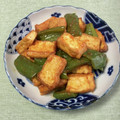 コムギ大好き's cooksnap of when they made サッと1品＊厚揚げとしし唐の炒め韓国風.