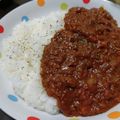 きのっぴぃ２号's cooksnap of when they made トマトとココナッツのカフェ風ひき肉カレー.