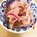 ajun0219's cooksnap of when they made ☺簡単♪紫玉ねぎと生ハムのマリネ☺.