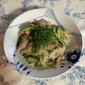 赤い電車R5YO0☆'s cooksnap of when they made さっぱり★豚肉ときゅうりの梅だれ炒め.