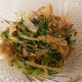 チェリチョコ's cooksnap of when they made 簡単ヘルシー♪旬野菜、水菜の辛子醤油あえ.