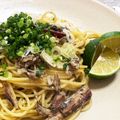 たまにゃんときよみ's cooksnap of when they made すだちで！オイルサーディンの和風パスタ.