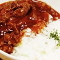 志津ママ's cooksnap of when they made デミグラスソース缶で　ハッシュドビーフ.