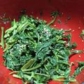 ♡エコ♡'s cooksnap of when they made 絶賛＊空芯菜のナムル.