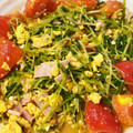 ハルヒまま's cooksnap of when they made 豆苗とトマトのふわふわ卵炒め.