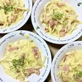 ふたごゆき's cooksnap of when they made 簡単！絶品！もやしでカルボナーラ♪.