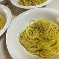 papikun's cooksnap of when they made 簡単❤かぼちゃとベーコンのクリームパスタ.