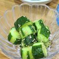 パンダ達の母です。's cooksnap of when they made やみつきになる塩だれのきゅうり.