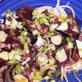 クック93IV0G☆'s cooksnap of when they made とろカツオとタタキの合盛り.