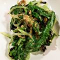 たまこ☆v☆'s cooksnap of when they made 水菜の塩昆布マヨサラダ.