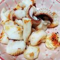 ＊れいぴん＊'s cooksnap of when they made 【簡単！あと一品】イカ下足七味マヨネーズ.