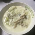 L9OUN0☆'s cooksnap of when they made 白菜と豚バラのクリーム煮.
