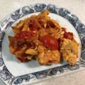 EGUDON's cooksnap of when they made ☆簡単☆トマトとキムチの卵炒め.