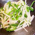 くまんぼう's cooksnap of when they made じゃがいもとピーマンの細切り炒め.