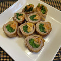 ねずみんパラダイス's cooksnap of when they made そのまま巻くだけ！ニラ巻き豚キムチ.