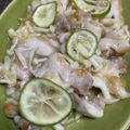 ariyuki97's cooksnap of when they made 鶏胸肉とエリンギの カボス炒め♪.