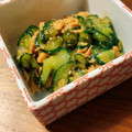 wamico's cooksnap of when they made ■わさび×ごま油■ツナときゅうりの和え物.