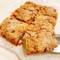 ちび☆あず's cooksnap of when they made 最高に美味しいりんごのクランブルケーキ♪.