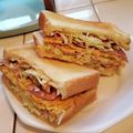 ダッフィーニーうに's cooksnap of when they made ベーコンエッグとキャベツのトーストサンド.