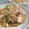 イベ長's cooksnap of when they made 我が家のゴーヤチャンプルー.