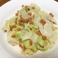 vabochan's cooksnap of when they made めちゃ美味しい！白菜&納豆サラダ☆超簡単.