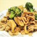 イエローバード's cooksnap of when they made 豚肉とブロッコリーのにんにくバター炒め煮.