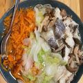 ＡＨＯ's cooksnap of when they made 下味冷凍：タラと白菜のレンジ蒸し.