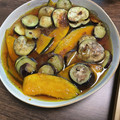 ＡＨＯ's cooksnap of when they made 夏♪なすとかぼちゃのたっぷりつゆの煮浸し.