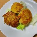 おぽチャン's cooksnap of when they made お弁当のおかず★えのき入り鶏バーグ.