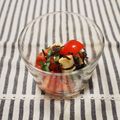 バカリャウ's cooksnap of when they made ピリッとわさび味！トマトの塩昆布和え.