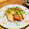 ねっちゃんっ's cooksnap of when they made 長いもとアスパラのバター醤油.