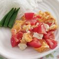 ともこキッチン's cooksnap of when they made トマトとろける♡チーズスクランブルエッグ.