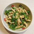amo♥♥'s cooksnap of when they made 簡単！ピーマンとささ身のモリモリ和え♪.