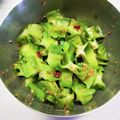 ☆angel's cooksnap of when they made 四角豆のナムル.