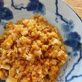 pnkdiamond's cooksnap of when they made シンプルな塩辛のチャーハン.