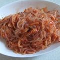 きらり流れ星's cooksnap of when they made キムチとしらたきのチャプチェ風.