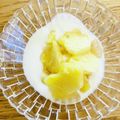 ボブナナ's cooksnap of when they made 大人の給食☆フルーツのヨーグルト添え.