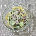 おはなすき's cooksnap of when they made しらすマカロニサラダ.