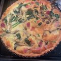 canjuice33's cooksnap of when they made ほうれん草とベーコンのキッシュ.